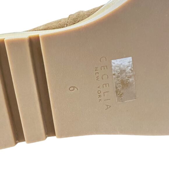 Anthropologie Cecelia NY Graham Sherling Wedge Boot 6 Brown NEW - Picture 11 of 13